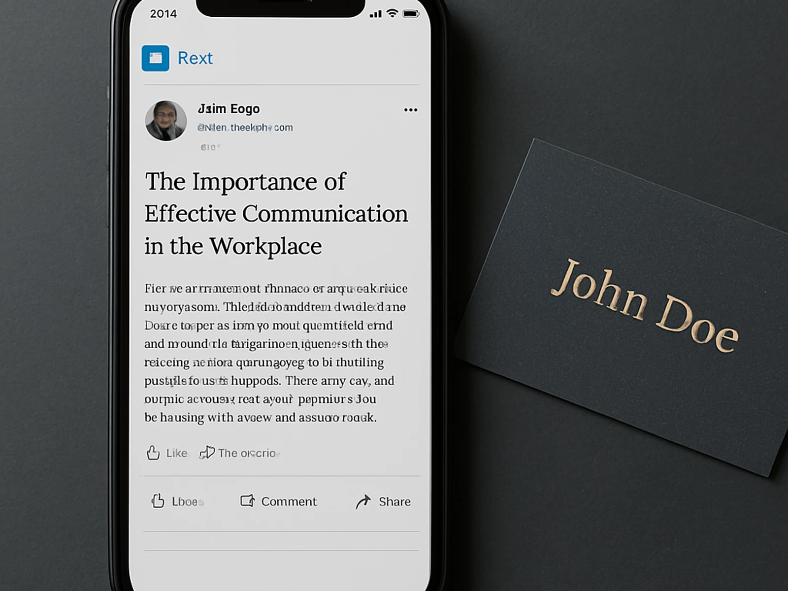LinkedIn and Professional Content